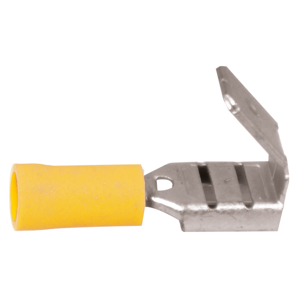 1274127_XL Fladstik fordeler gul 6.4x0.8 mm, 10 stk - Billede 1