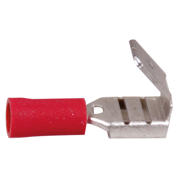 1274128_XL Fladstik fordeler rød 6.4x0.8 mm, 10 stk - Billede 1
