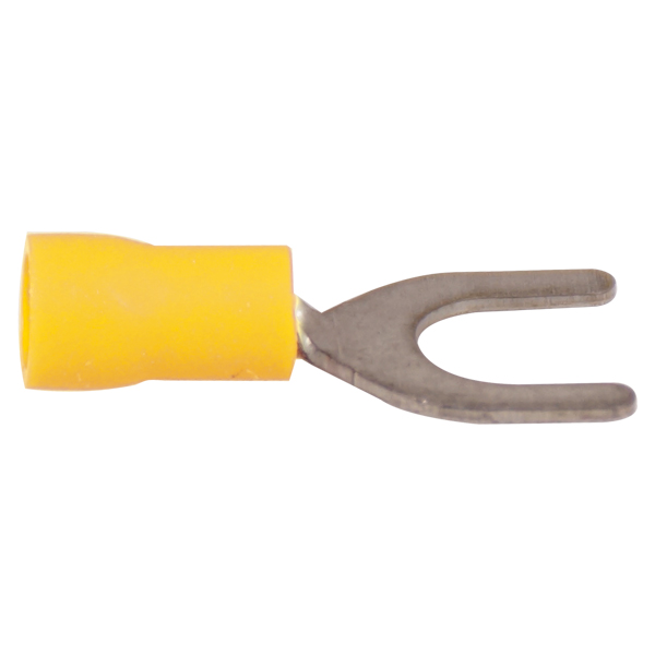 1274146_XL Gaffelstik gul hul 4.3 mm, 10 stk - Billede 1