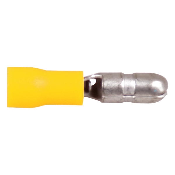 1274408_XL Hanstik rund gul 5.0 mm, 100 stk - Billede 1