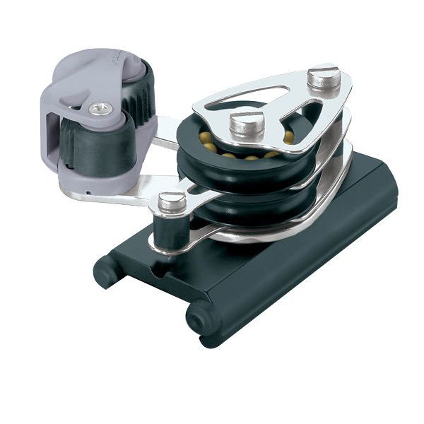 130RC13087C_XL Ronstan Endekontrol med db. blok/hundsvot/frølår - Billede 1