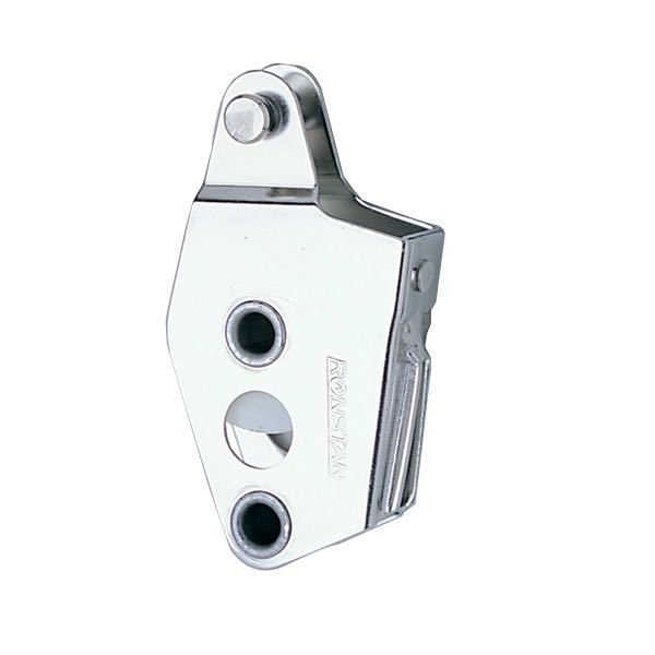 130RF00341_XL Ronstan Enkeltblok m/hundsvot & V-lås - Billede 1