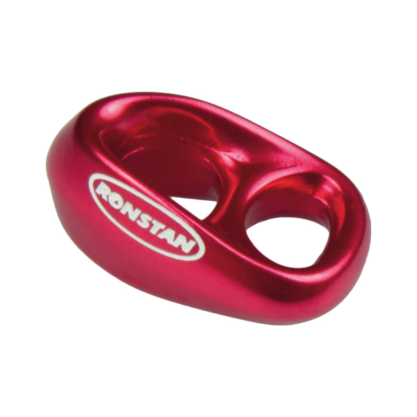 130RF08080R-2_XL Ronstan Shock blok til 5mm tov rød, 2 stk - Billede 1