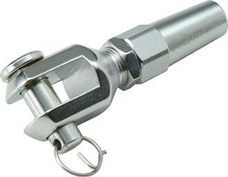 1325990_XL Blue Wave Valsefri gaffelterminal, 10mm - Billede 1