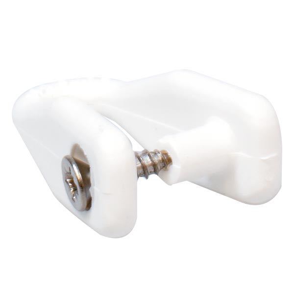 1327033_XL Sjækel hvid nylon Ø6mm til skrue - Billede 1