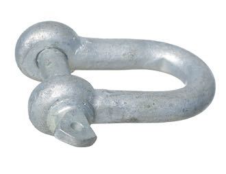 1334040_XL 1852 Sjækel med vingeskrue galv. 12mm - Billede 1