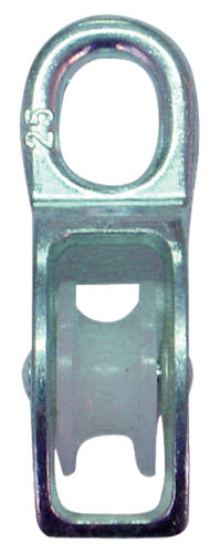 1334342_XL Enkeltblok galv 40mm - Billede 1