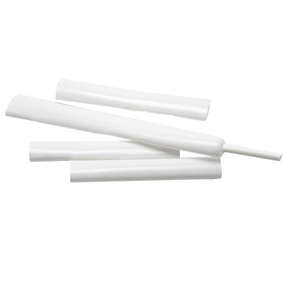 1339545_XL 1852 wire overtræk hvid UV-bestandig krympeflex Ø12-3mm 10m - Billede 1