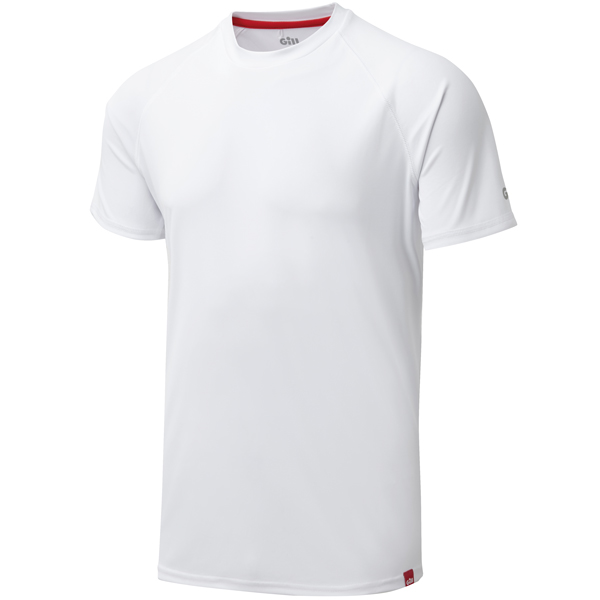 1353156-XL_XL Gill UV010 T-shirt men's UV50+ hvid, str XL - Billede 1