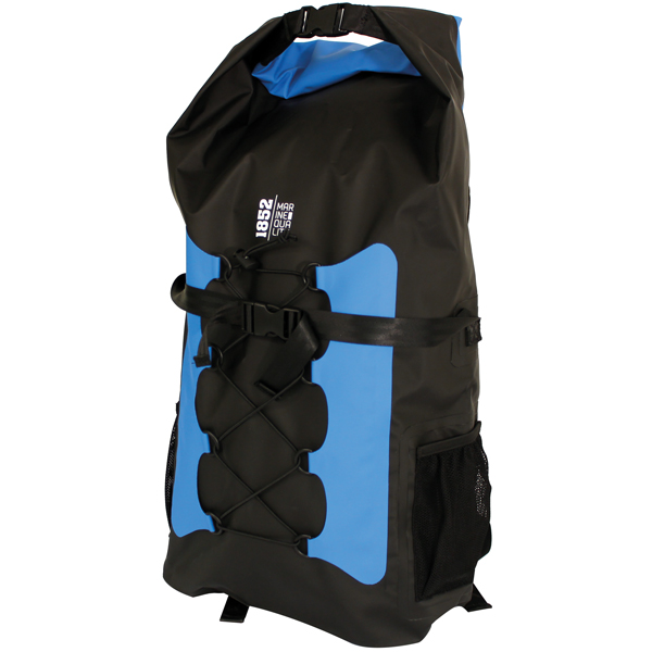 1354240_XL 1852 Vandtæt rygsæk 30L, sort/blå - Billede 1