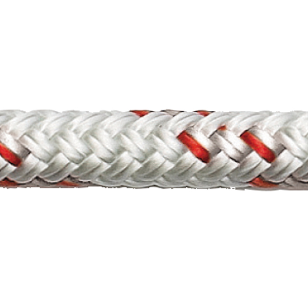 1372015_XL Robline Trimline Orion 500 hvid/rød 4mm, 125m - Billede 1