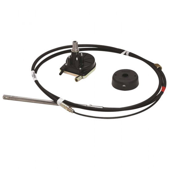 140T6708_XL Ultraflex Styrebox incl. sort flange og 8ft. M58 kabel - Billede 1