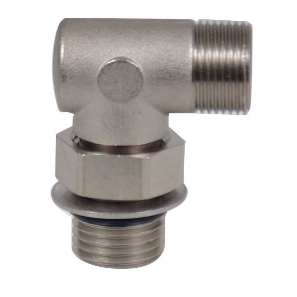 1410151_XL Ultraflex Vinkelfittings med kontramøtrik uden omløb - Billede 1