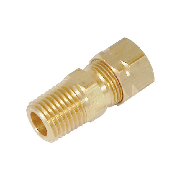 1410270_XL Ultraflex Ligefittings 1/4" gevind - 3/8" slange - Billede 1