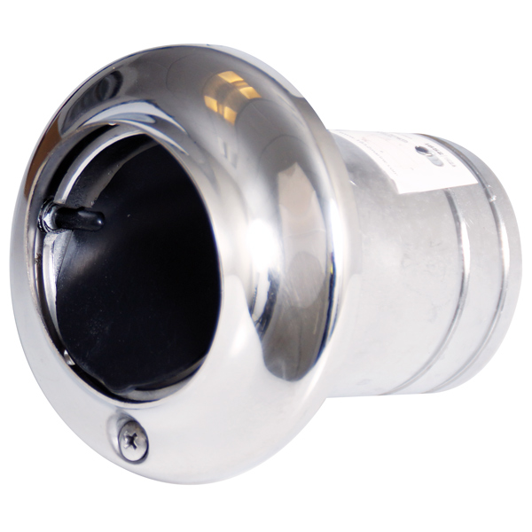 1514881_XL Udstødningsgennemføring RF med plast kontra-klap Ø40mm - Billede 1