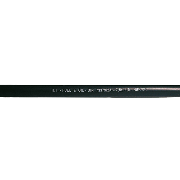 1530822_XL Benzinslange gummi Ø6,0mm 10meter rulle - Billede 1