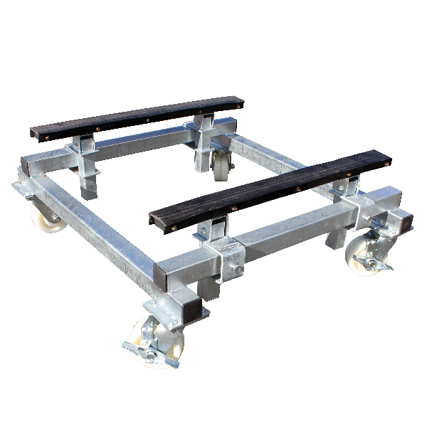 1531177_XL 1852 Bådvogn i galvaniseret stål, max 1500kg - Billede 1