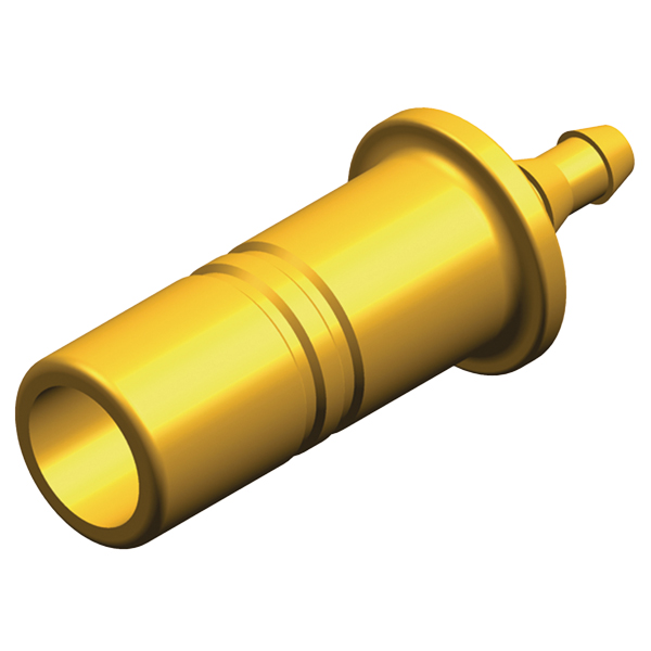 1580242_XL Whale adapter 1/8" messing - Billede 1