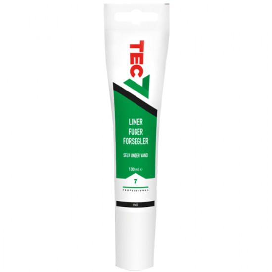 1600842_XL Tec7 Lim, fuge og forsegler, 100ml sort - Billede 1