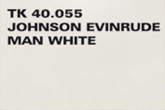 1630505_XL Spraymaling Johnson/Evinrude hvid - Billede 1