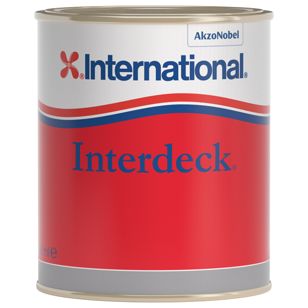 1632201_XL International Interdeck antiskrid maling 0.75L, Creme 027 - Billede 1
