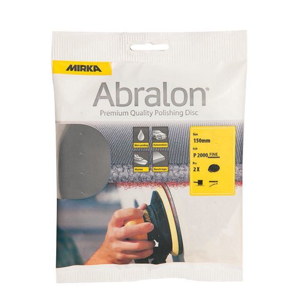 1679012_XL Mirka Abralon ø150mm P2000, 2stk - Billede 1
