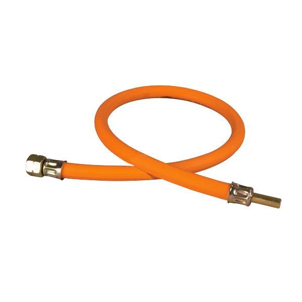 1094661_XL Gasslange 60 cm, 1/4” omløber med 8mm rørstuds - Billede 1