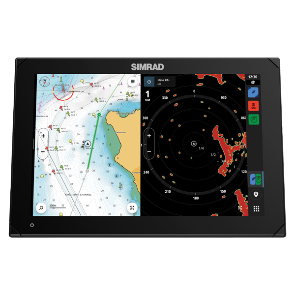 1108123_XL Simrad NSX 3012 med activeimaging 3-i-1 hæk transducer - Billede 1