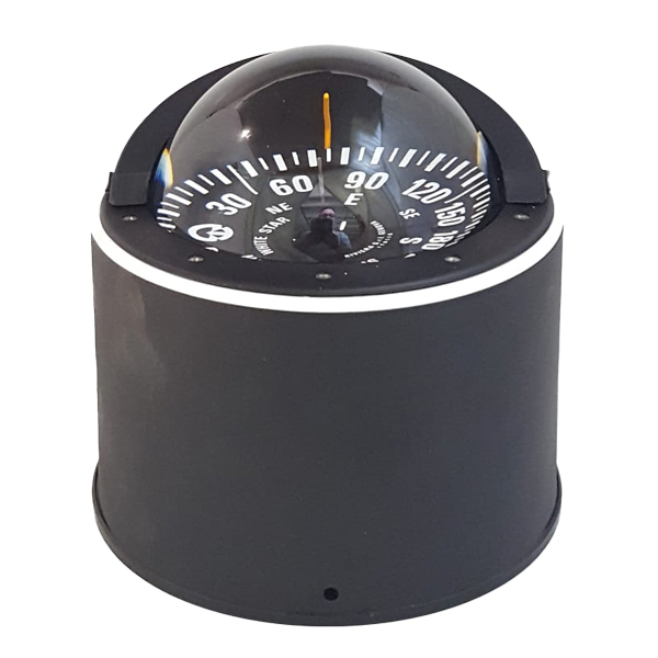 1111780_XL Riviera piedestal kompas White Star 5", sort - Billede 1
