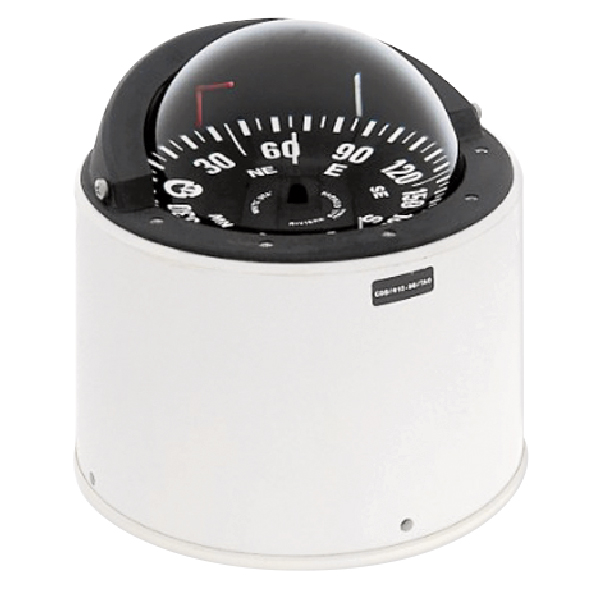1111781_XL Riviera piedestal kompas White Star 5", hvid/sort - Billede 1