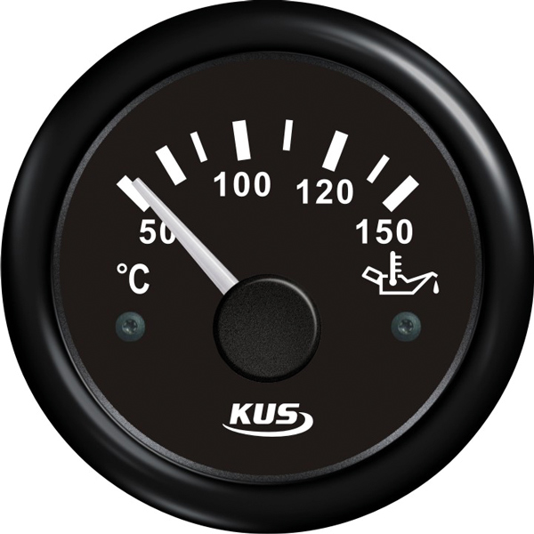 1116486_XL KUS temperaturmåler til olie, sort - Billede 1