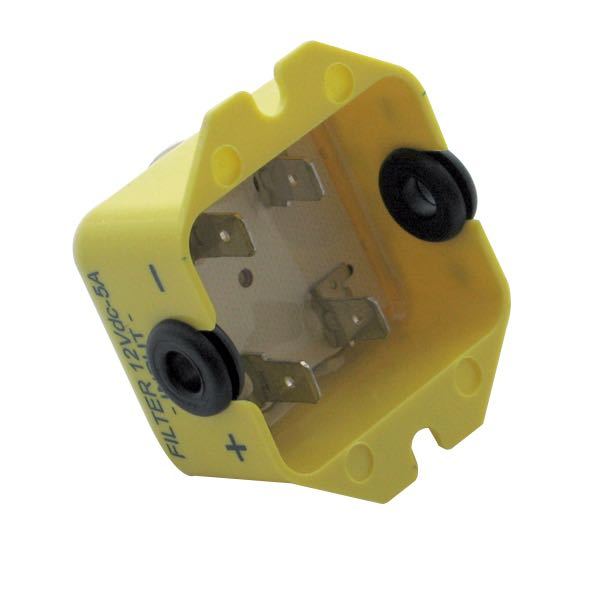 1250235_XL Elektronisk støjfilter, 12V / 5 Amp - Billede 1