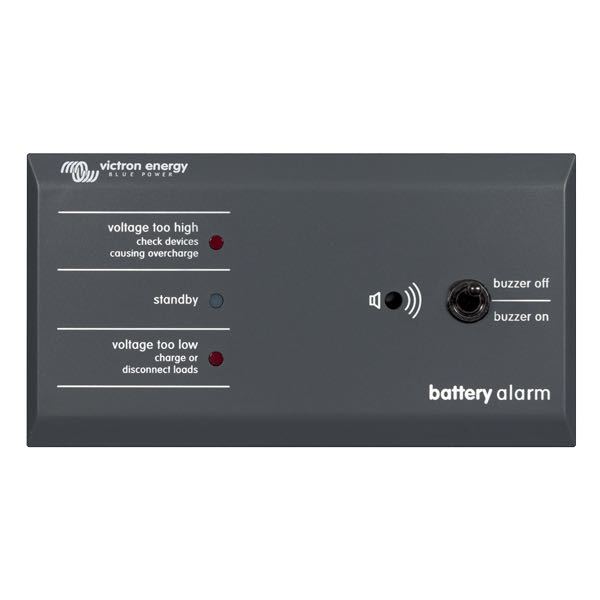 1250899_XL Victron Batterialarm – 12/24V med Lyd- og Lysindikator for Kritisk Spænding - Billede 1