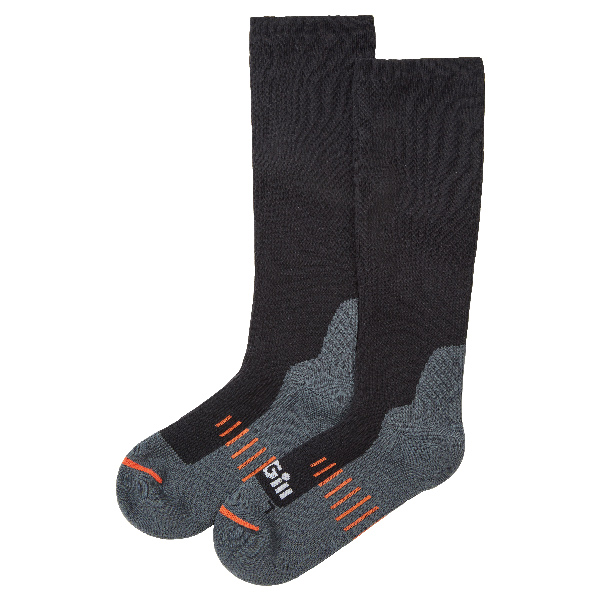 1352633-L_XL Gill 765 vandtætte støvle sokker grafit, str L/43-46 - Billede 1
