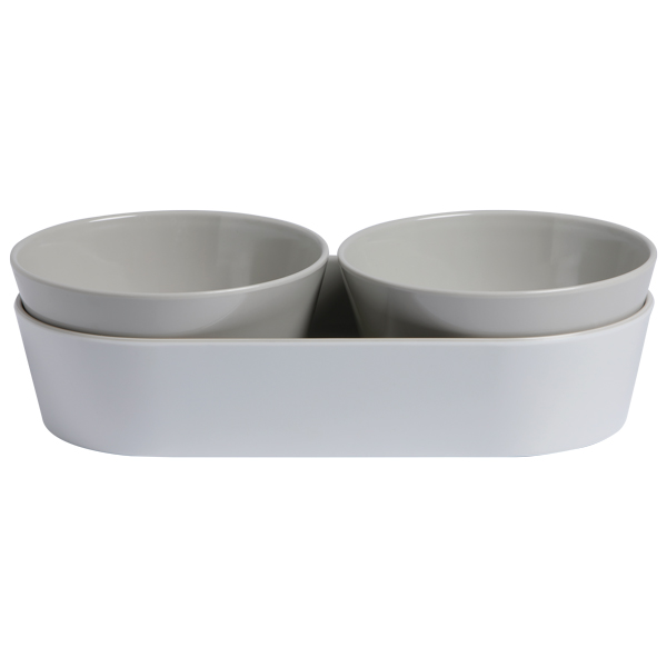 18511015_XL MB Harmony snackskåle hvid/beige, 3 stk - Billede 1