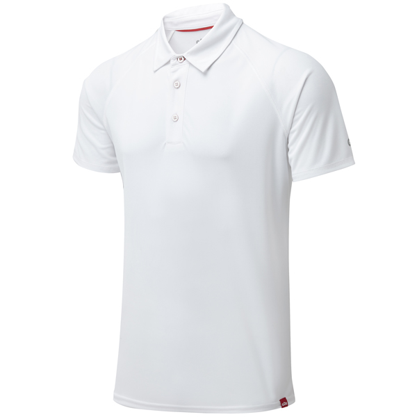 1353116-XS_XL Gill UV008 Poloshirt herre UV50+ hvid, str XS - Billede 1