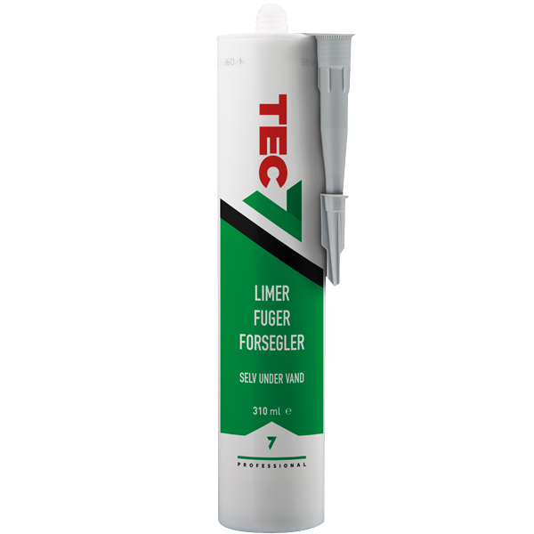 1600812_XL Tec7 Lim, fuge og forsegler, 310ml grå - Billede 1