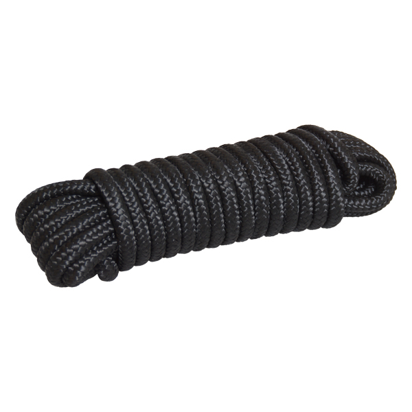 S778.07823210_XL 16 flettet PP tov sort Ø12 mm / 10 meter - Billede 1