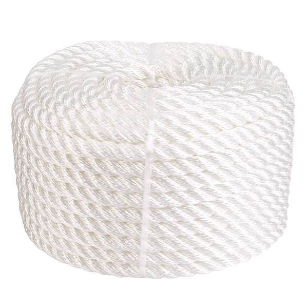 S778.07921230_XL 3-slået PP tov hvid Ø12 mm / 30 meter - Billede 1