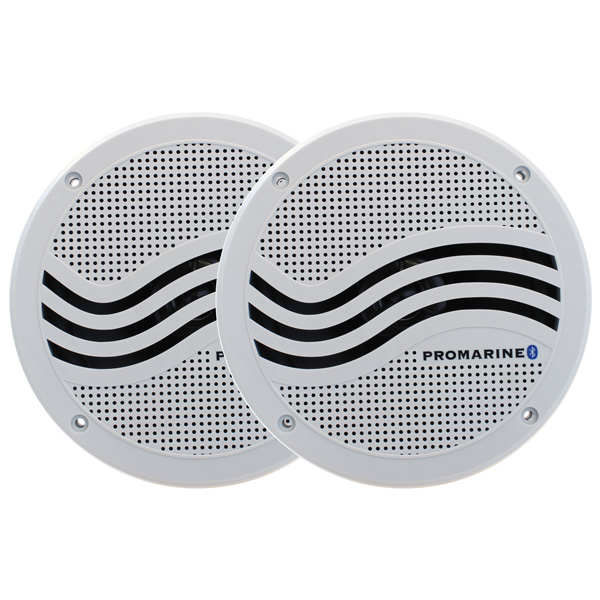 1114868_XL Promarine bluetooth højtaler slave sæt 6,5", hvid - Billede 1