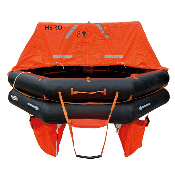 1161124_XL HERO Redningsflåde YACHT SOLAS A kompakt i container, 12 pers - Billede 1