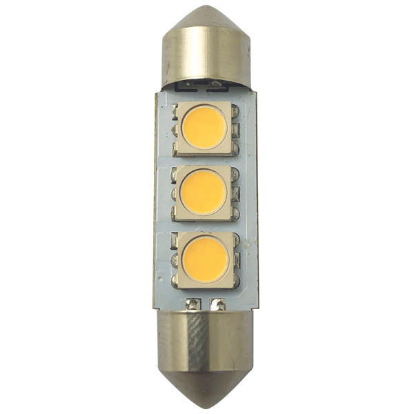 1260958_XL 1852 LED pinolpære 37mm 10-36Vdc, 2 stk - Billede 1