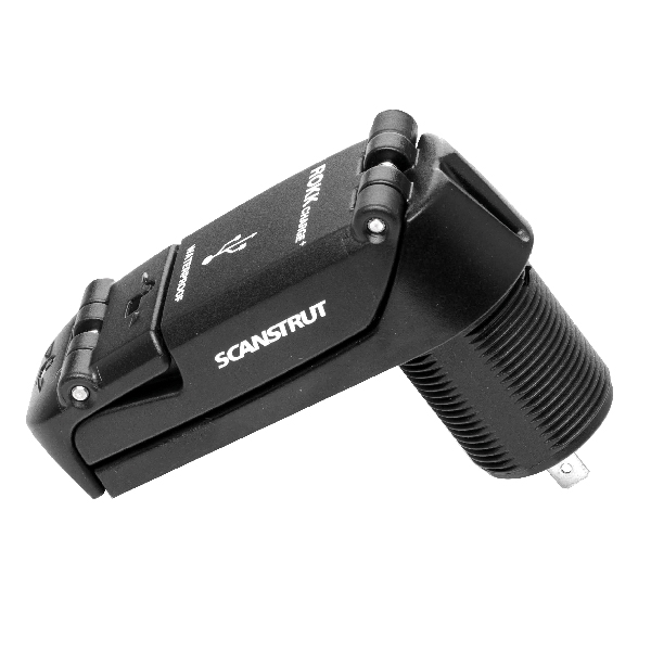 1270887_XL ROKK Charge+ dobbelt USB udtag vantæt, 12/24V - Billede 1