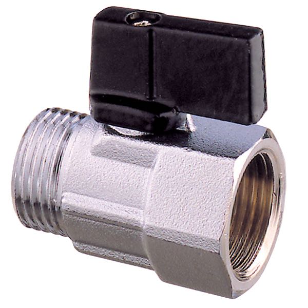 1063192_XL Guidi kugleventil mini indv./udv. gevind, 1/2" - Billede 1