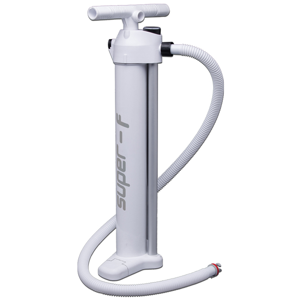 1193231_XL Super-F Håndpumpe med manometer til sup 2 bar 2x2100cc hvid - Billede 1