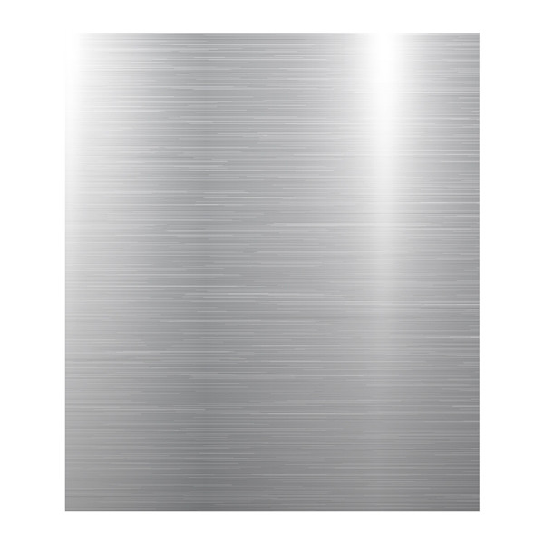 1283258-4_XL 1852 køleskabs låge panel stål look CR50 - Billede 1