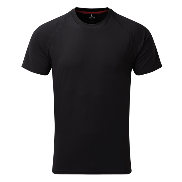 1353152-XL_XL Gill UV010 Men's UV Tec T-Shirt Sort Str XL - Billede 1