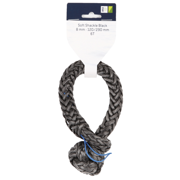 1390016_XL 1852 Soft tovsjækel 8mm Sort 120/ mm T - Billede 1