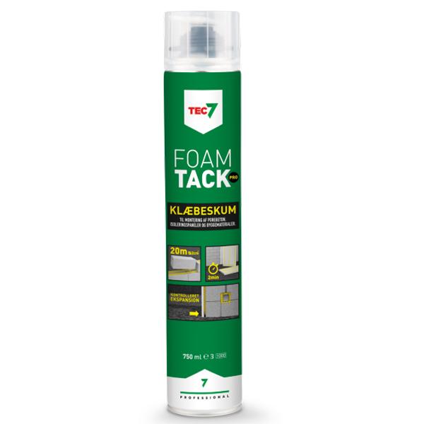 1600848_XL Tec7 foamtack pro klæbeskum 750ml - Billede 1