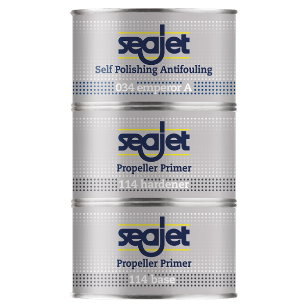 1633056_XL Seajet Triple-pack for propeller 0,5L, mørkegrå - Billede 1